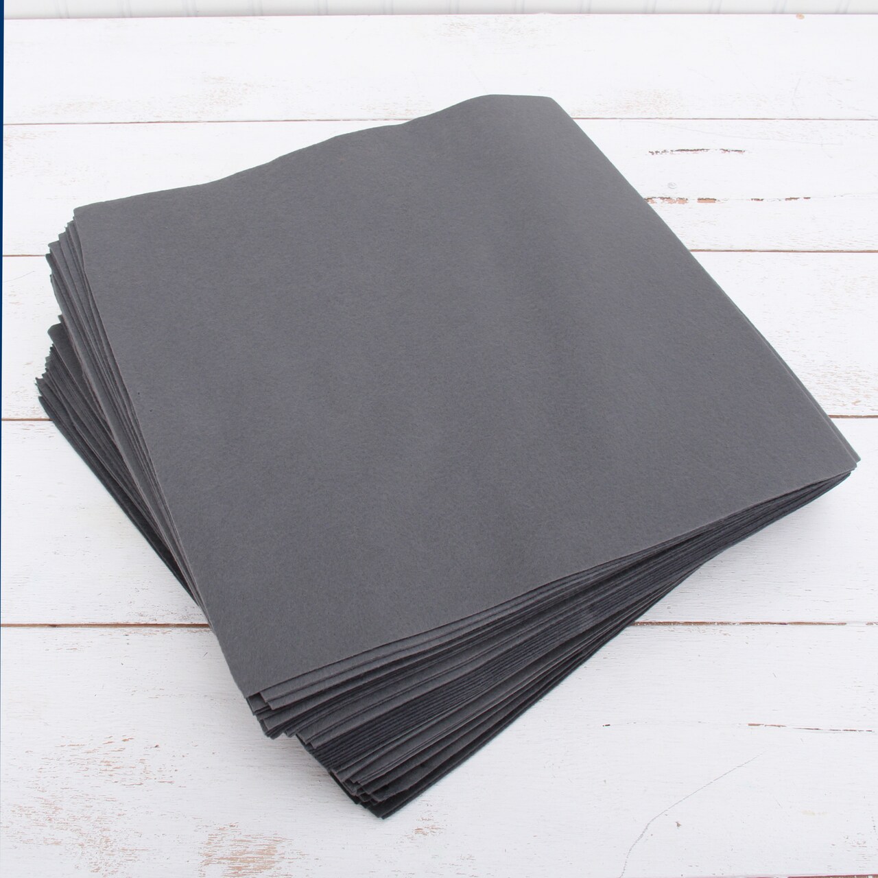 Threadart Premium Felt Sheets - 10 Pack & 50 Pack - 12" x 12" | Soft Wool-Like Feel | 1.2mm Thick for DIY Crafts, Sewing, Crafting Projects | Compatible with Cricut Maker